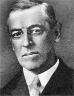 Die USA im 1. Weltkrieg: Prsident Woodrow Wilson